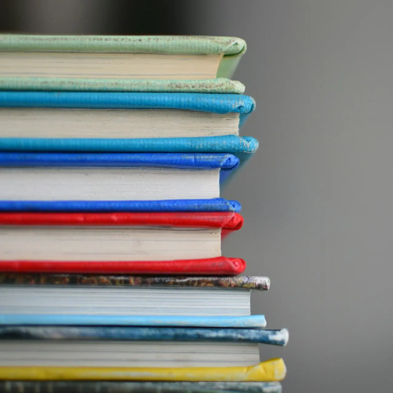 shallow focus photography of books