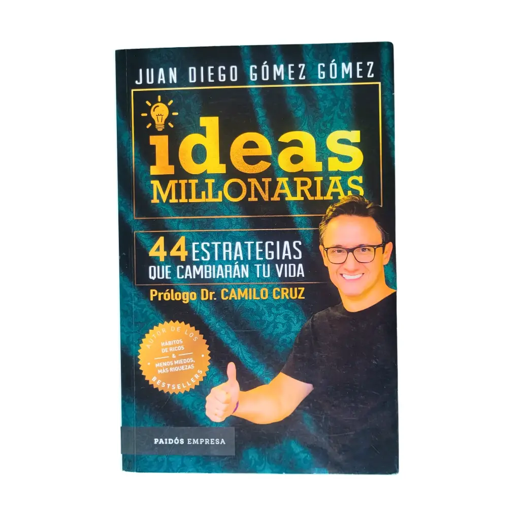 Libro Ideas Millonarias (Best Seller)- Juan Diego Gómez