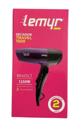 [01032578-2] Secadora de Cabello para viajes - Lemyr1500