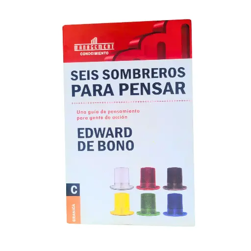 [01032522.75-2] Libro Seis Sombreros Para Pensar - Edward De Bono